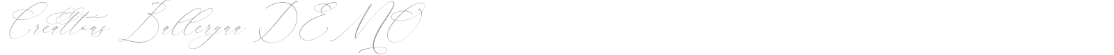Creattons Balleryna font preview